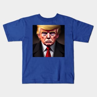 Angry Donald Trump Kids T-Shirt